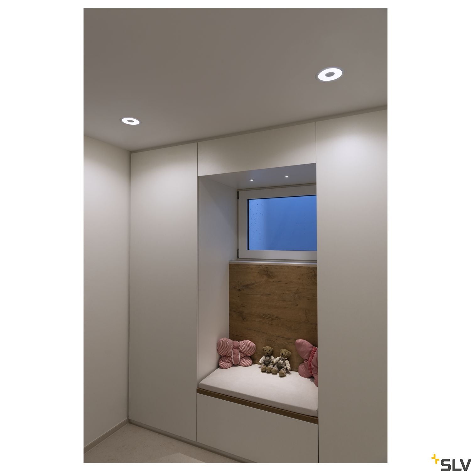SLV COMFORT CONTROL LED, recessed fitting, indirect, white 117331