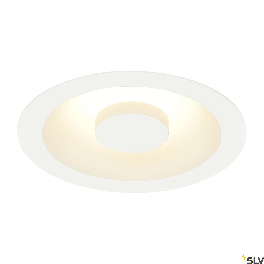SLV COMFORT CONTROL LED, recessed fitting, indirect, white 117331