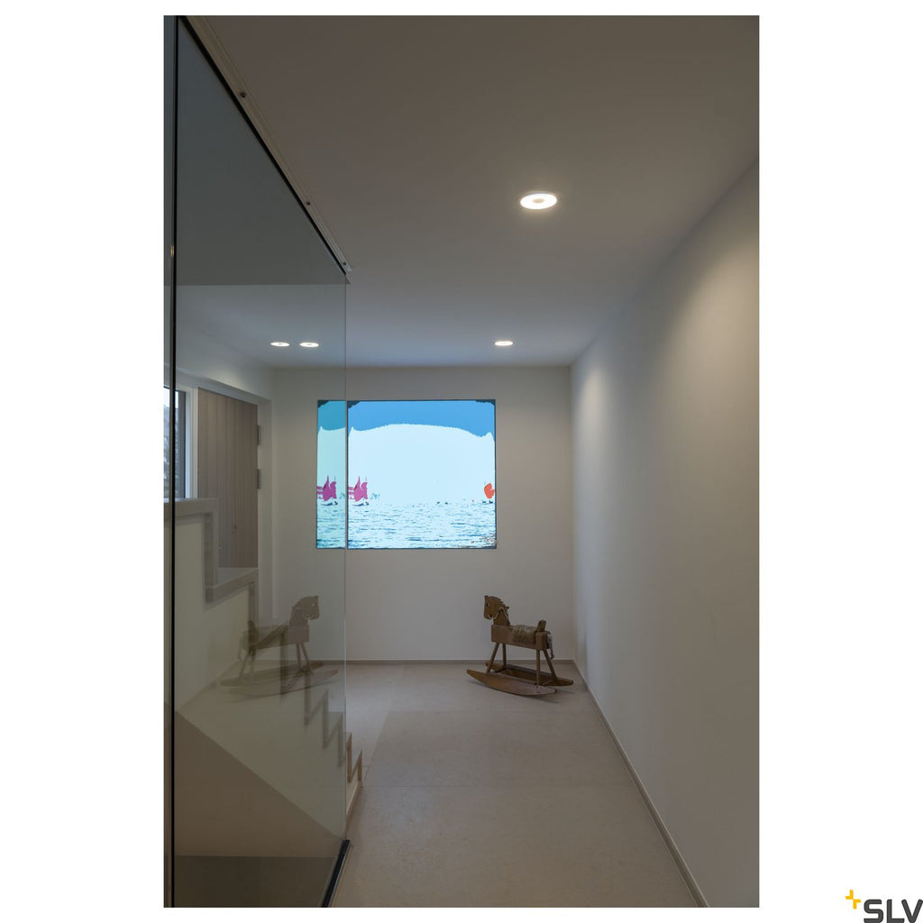 SLV COMFORT CONTROL LED, recessed fitting, indirect, white 117331