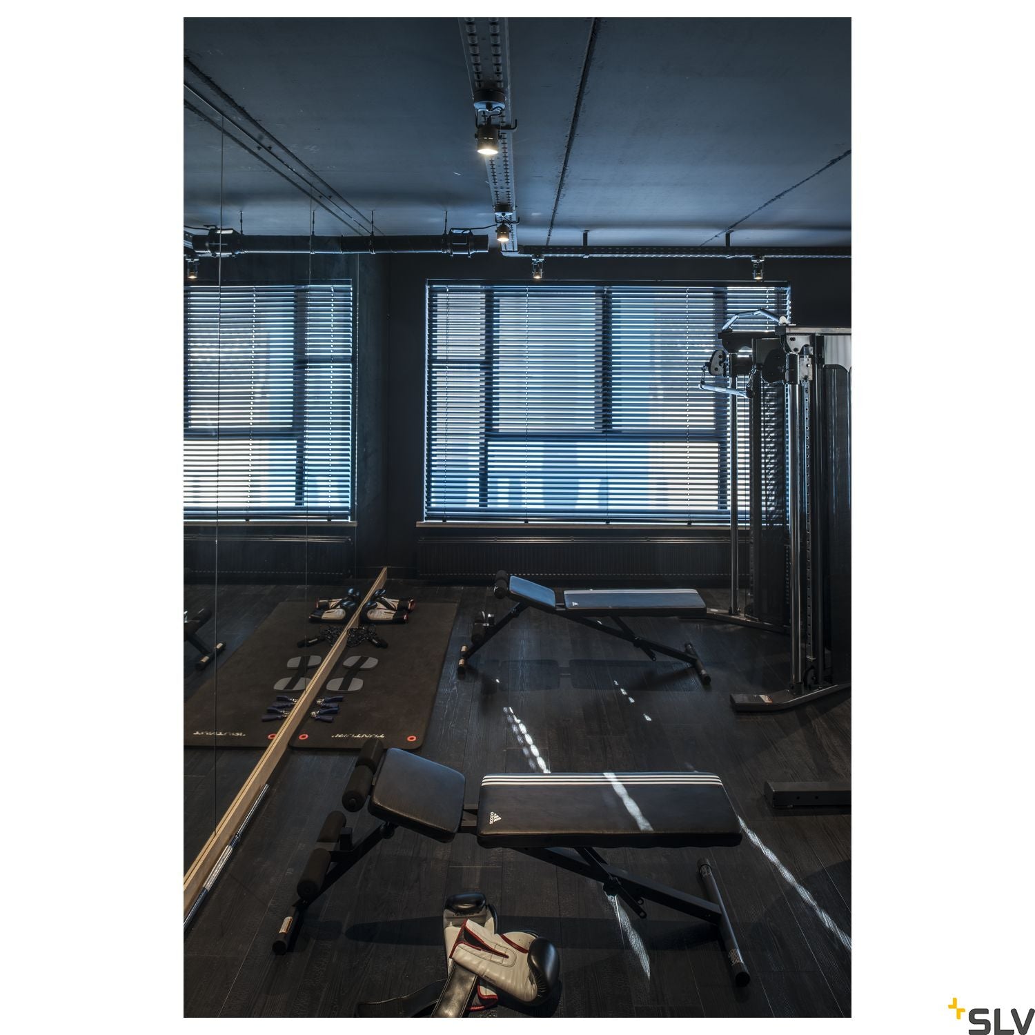 SLV SPOT 79 240V wall and ceiling light, black, GU10, max. 50W 132020