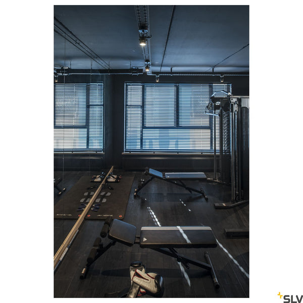SLV SPOT 79 240V wall and ceiling light, black, GU10, max. 50W 132020