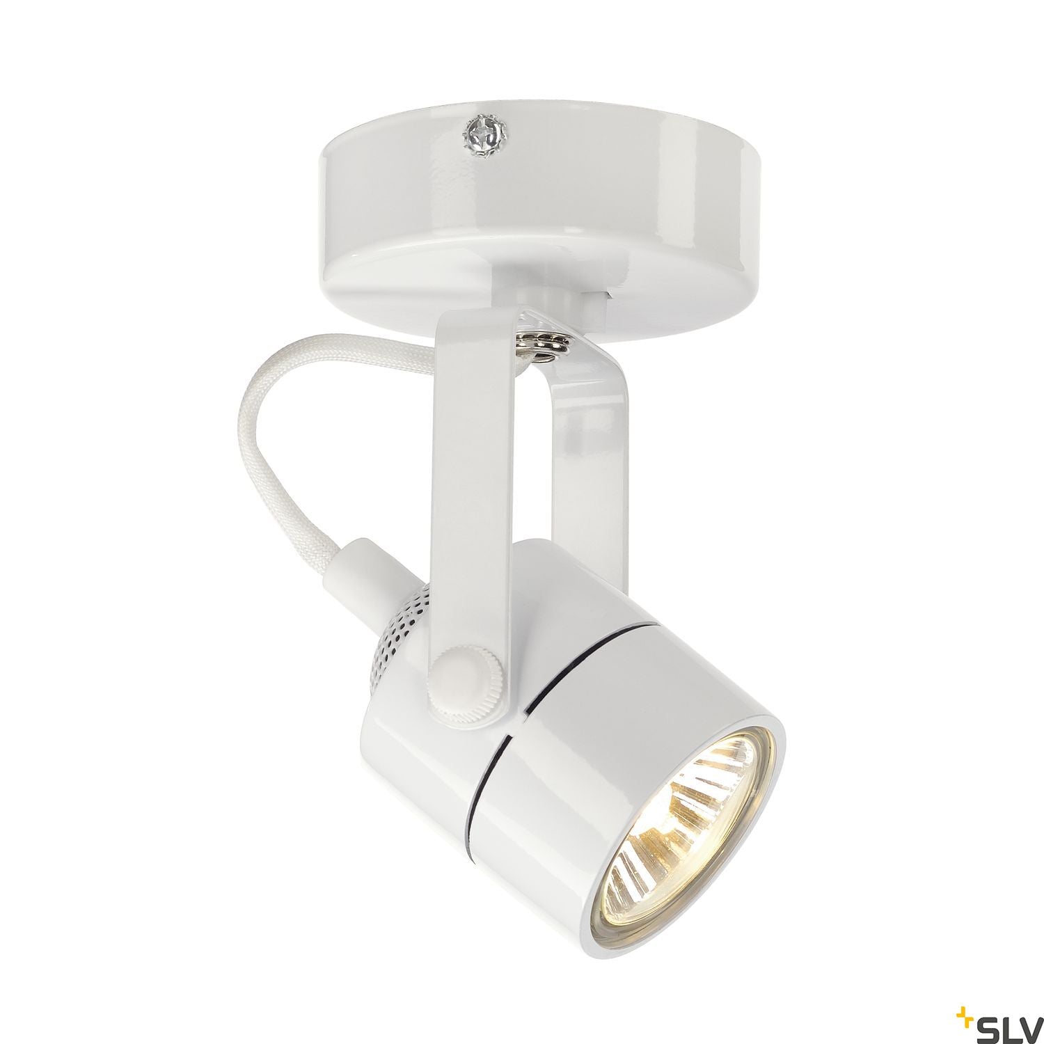 SLV SPOT 79 240V wall and ceiling light, white, GU10, max. 50W 132021