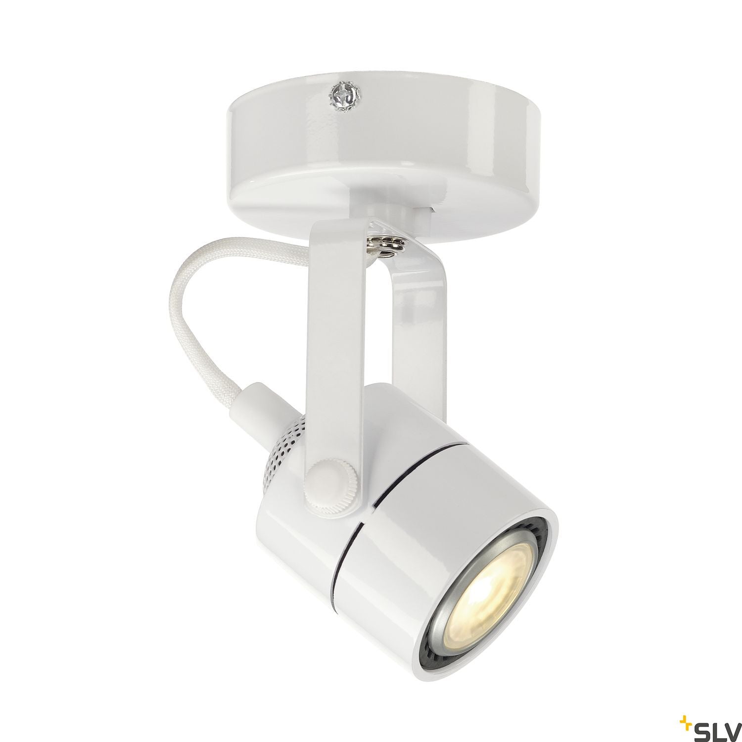 SLV SPOT 79 240V wall and ceiling light, white, GU10, max. 50W 132021