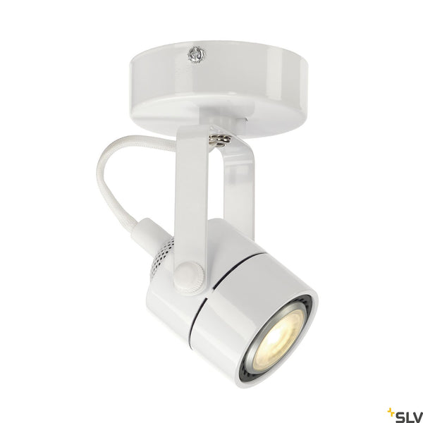 SLV SPOT 79 240V wall and ceiling light, white, GU10, max. 50W 132021