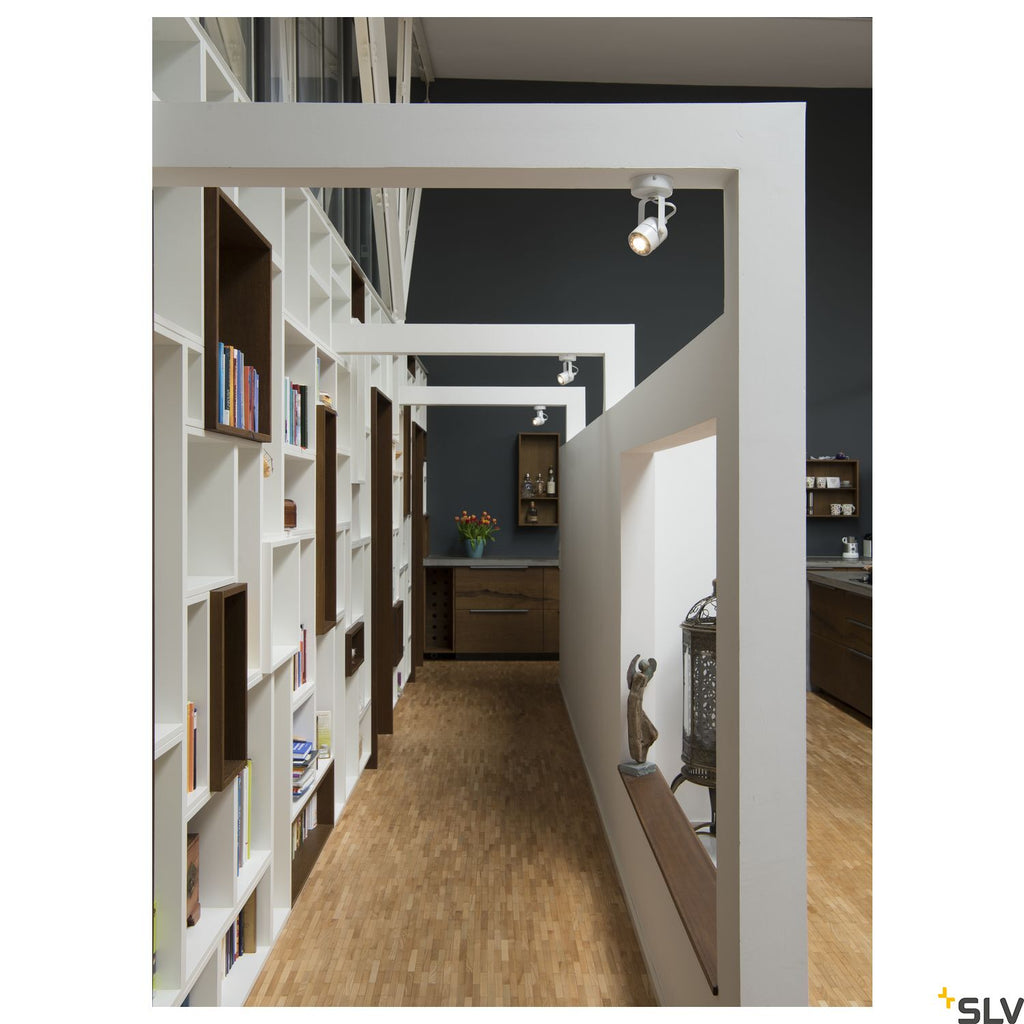 SLV SPOT 79 240V wall and ceiling light, white, GU10, max. 50W 132021