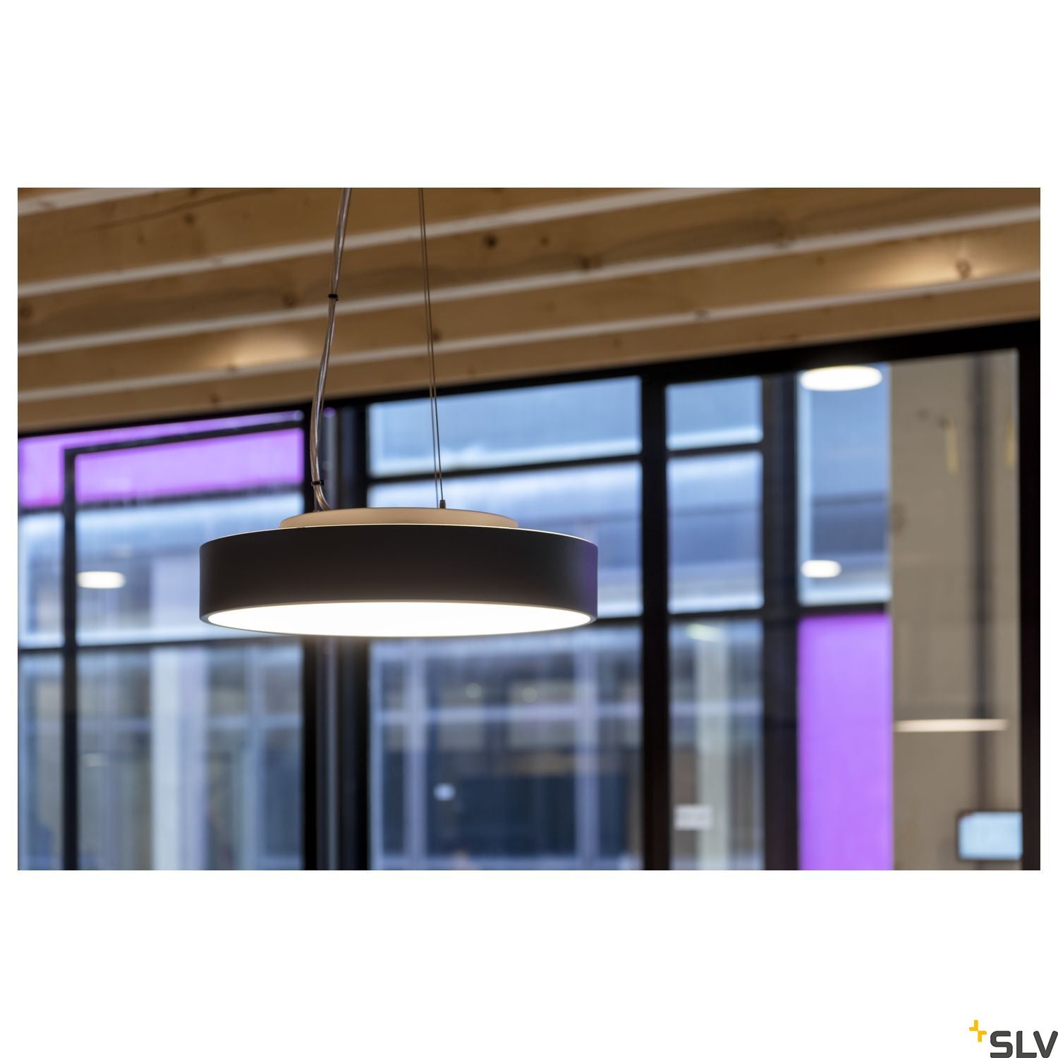 SLV Suspension kit for 1-10V MEDO LED, black, 5-pole 135250