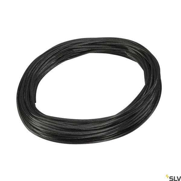 SLV LOW-VOLTAGE CABLE, for TENSEO low-voltage cable system, black, 4mm², 20m 139030