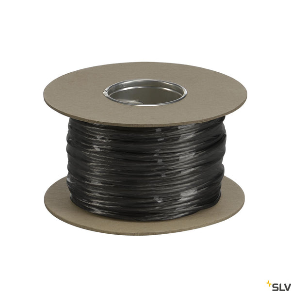 SLV LOW-VOLTAGE CABLE, for TENSEO low-voltage cable system, black, 4mm², 100m 139040