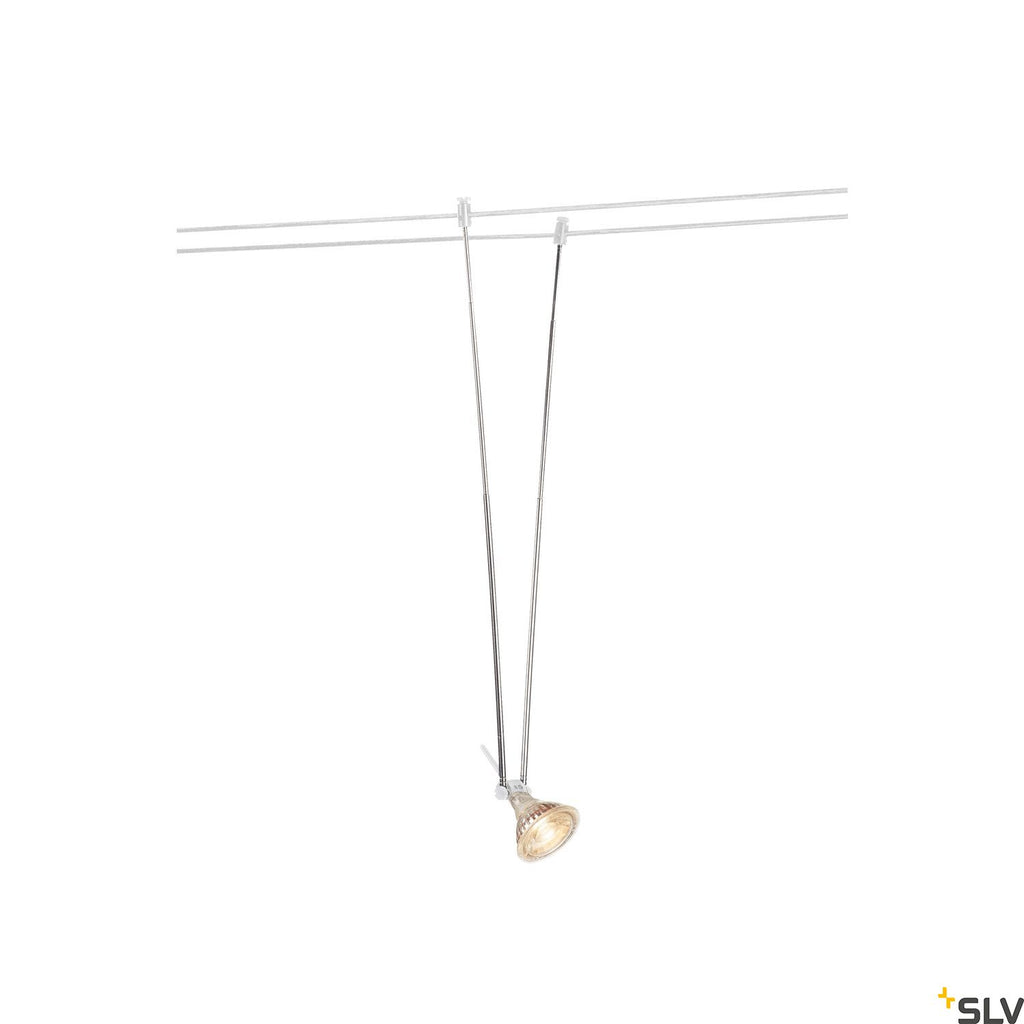 SLV TELESCOPIC, cable luminaire for TENSEO low-voltage cable system, QR-C51, white, 139081