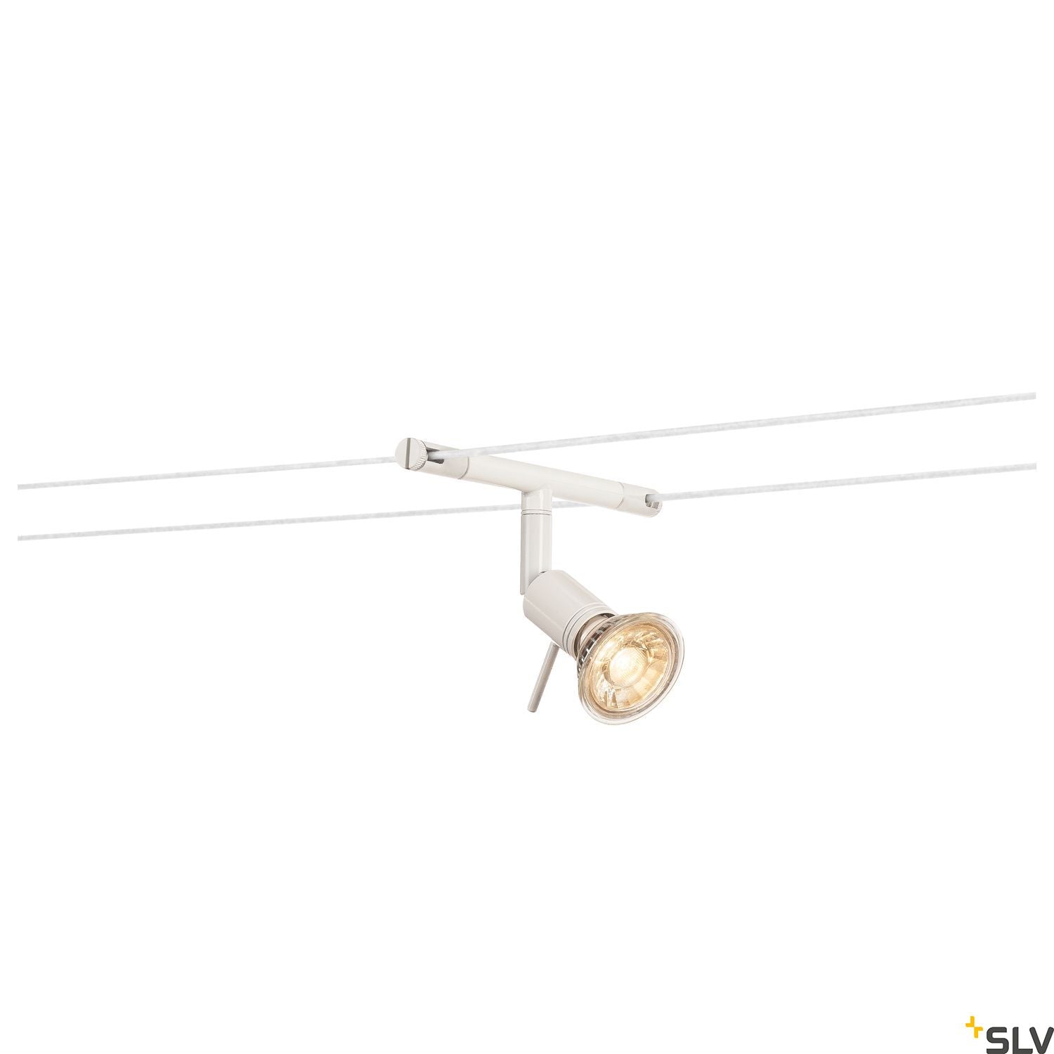 SLV SYROS, cable luminaire for TENSEO low-voltage cable system, QR-C51, white 139101