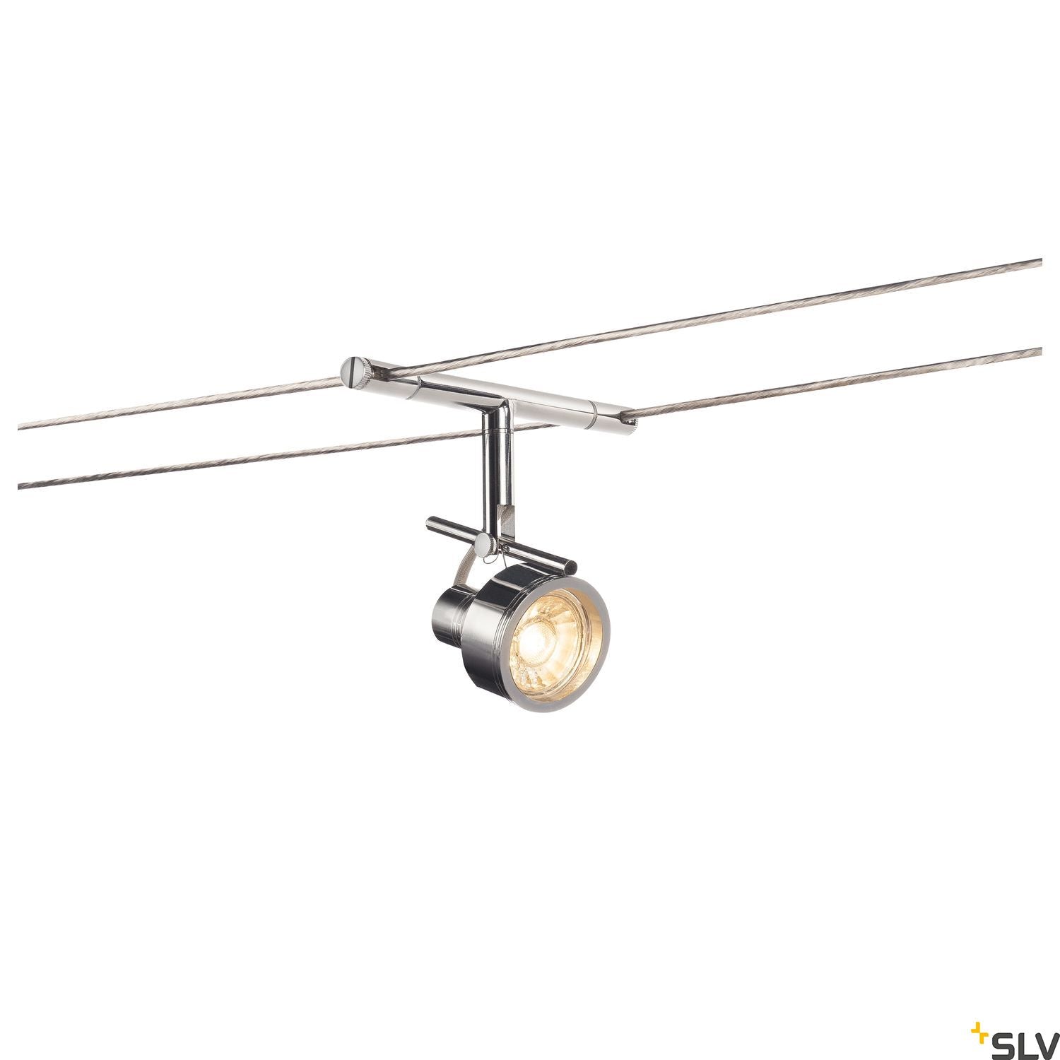 SLV SALUNA, cable luminaire for TENSEO low-voltage cable system, QR-C51, chrome 139132
