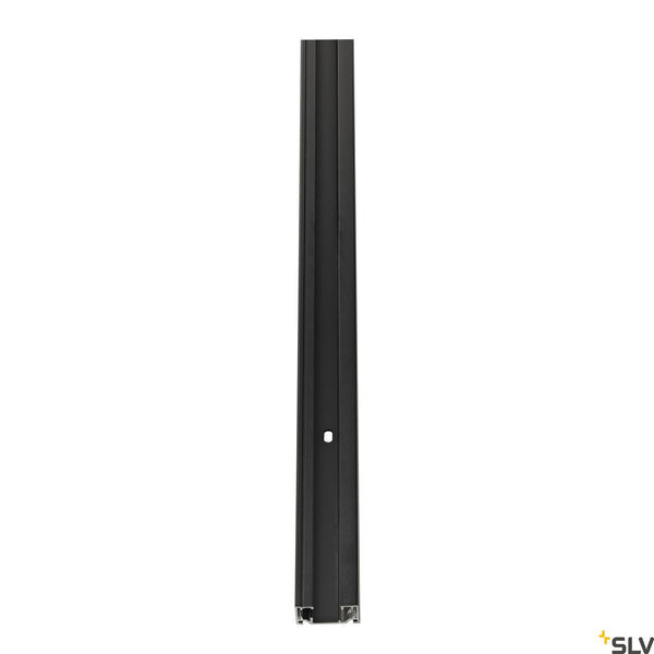 SLV 1-circuit mains-voltage track, surface-mounted, black, 1m 143010