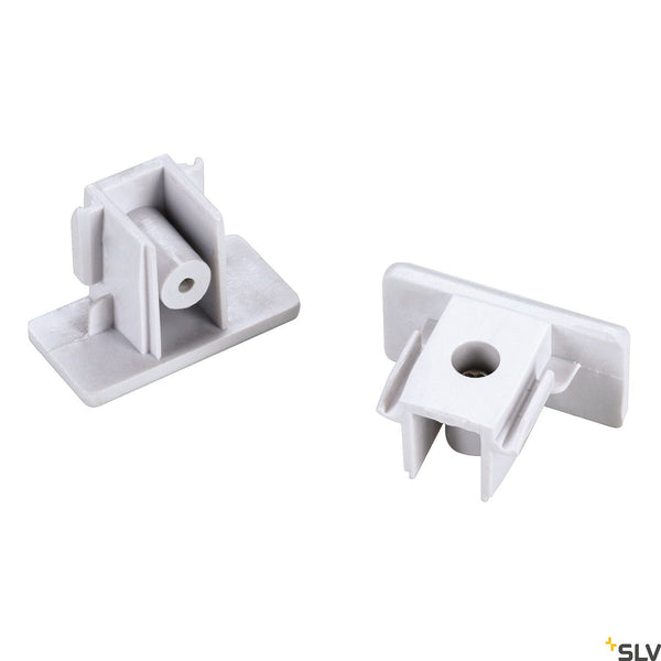 SLV End caps for 1-circuit track, surface-mounted version , 143131