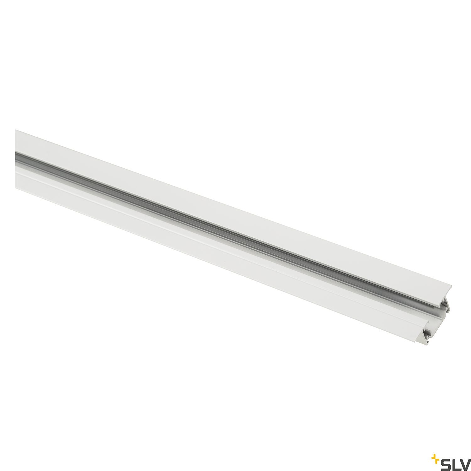 SLV 1-circuit mains-voltage track, recessed version, white, 2m 143221