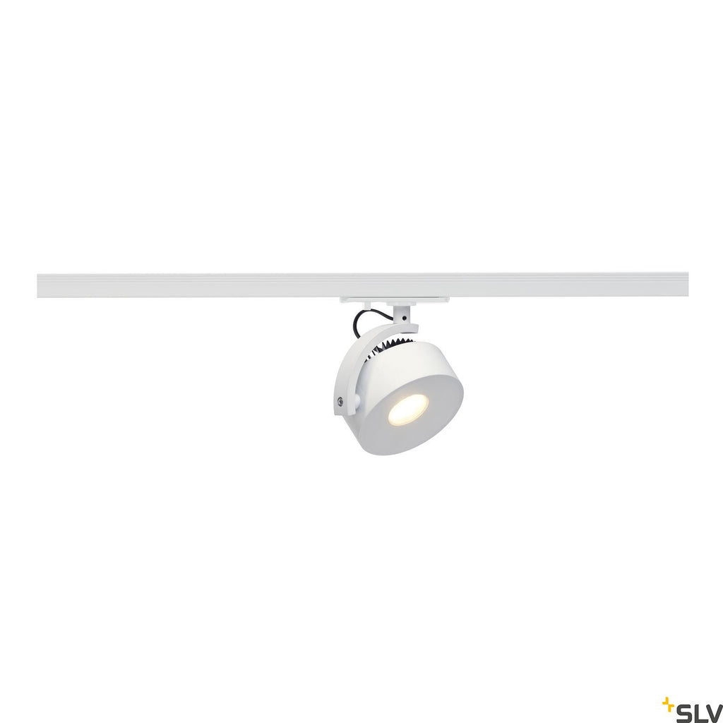 White LED SLV KALU TRACK SPOT, 3000K, for Single Circuit White Track Lighting, 143731