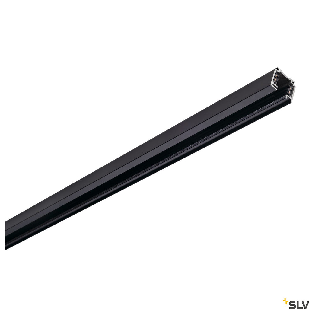 SLV 3-circuit track, black, 3m 145300