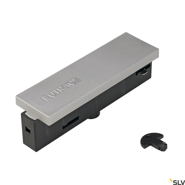 SLV EUTRAC central power feed, silver-grey 145534