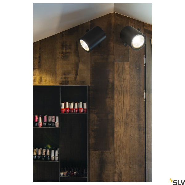 SLV EUTRAC ceiling canopy, black, new version 145830