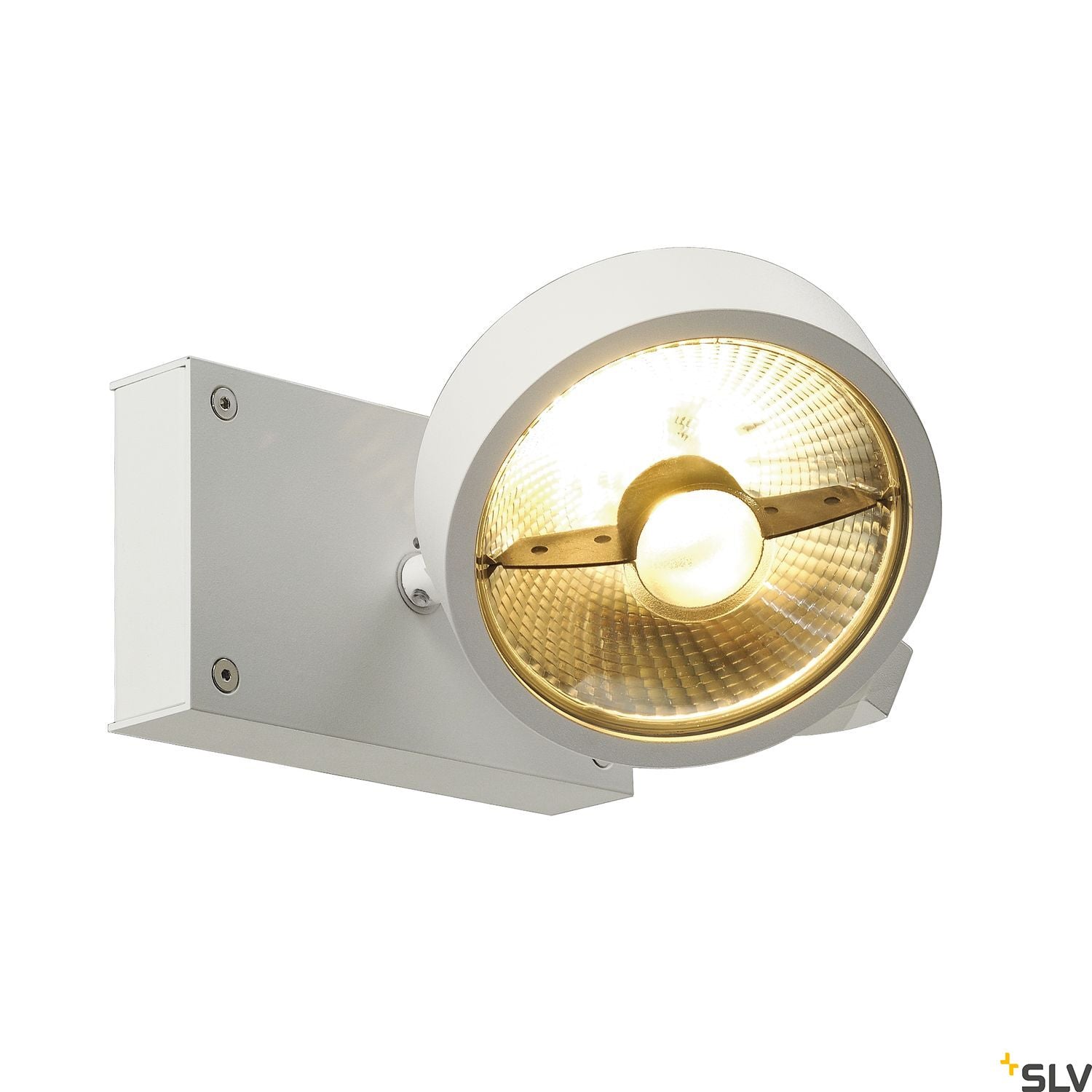 SLV KALU 1 QPAR ceiling light, matt white, ES111, max. 75W 147301