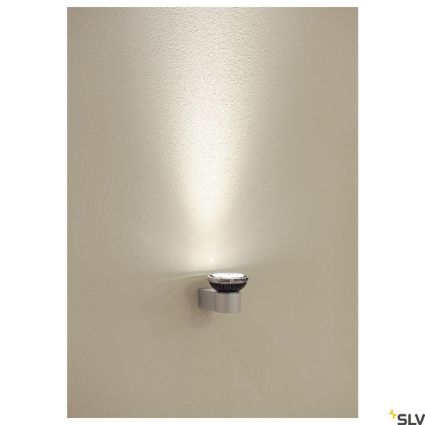 SLV PURI 1 ceiling light, matt white, GU10, max. 50W, incl. deco ring 147361