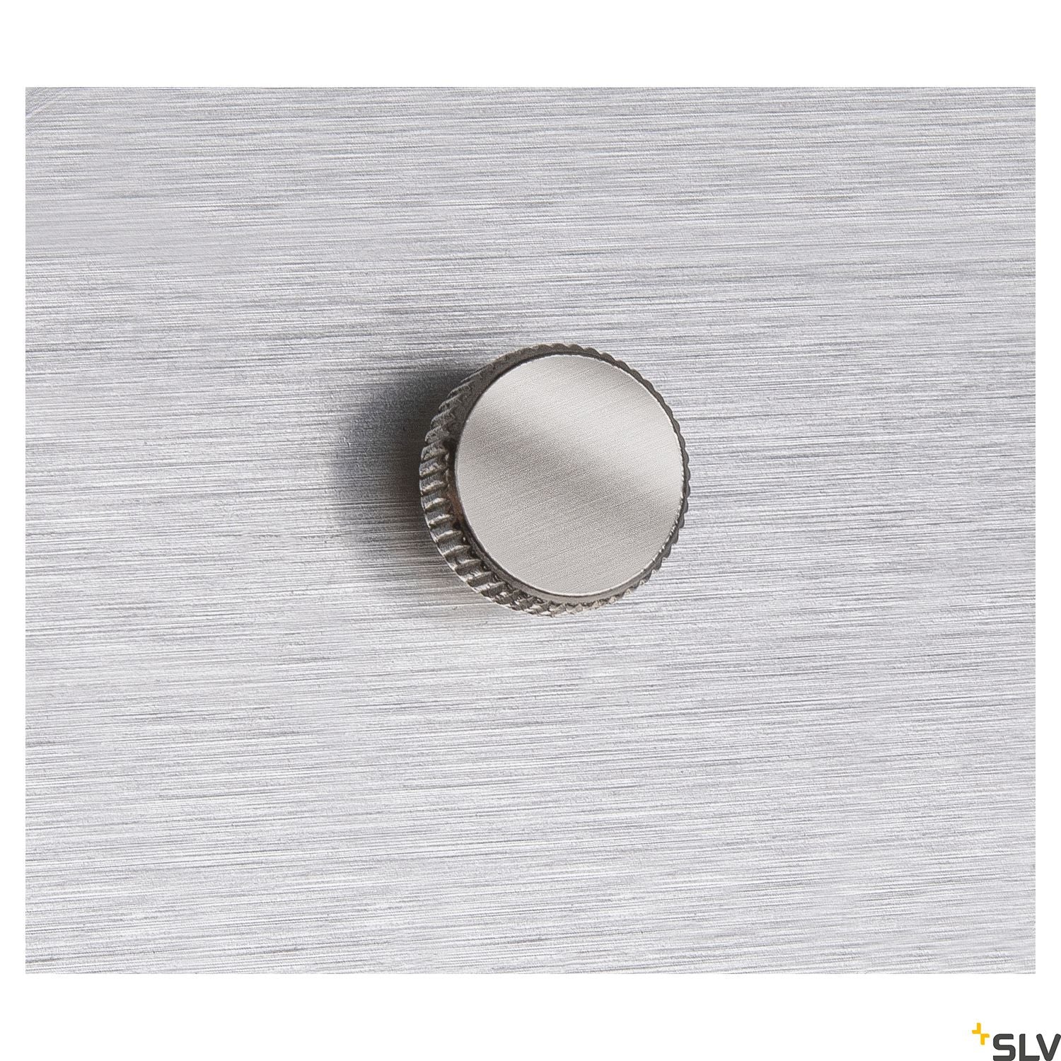 SLV ASTO I wall and ceiling light, alu brushed, GU10, max. 75W 147441