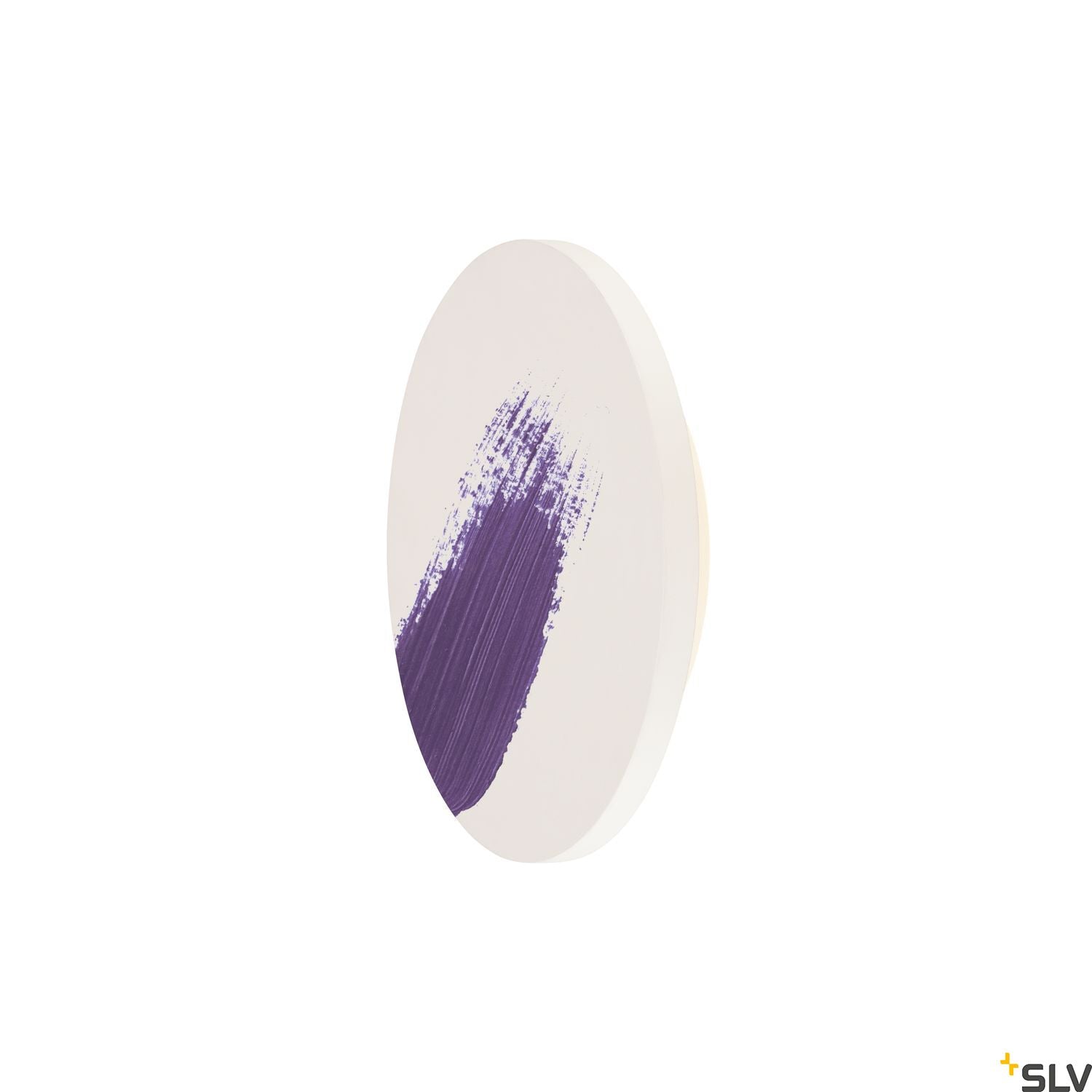 SLV Plaster, wall light, LED, 3000K, round, white plaster, Ø 26cm 148091