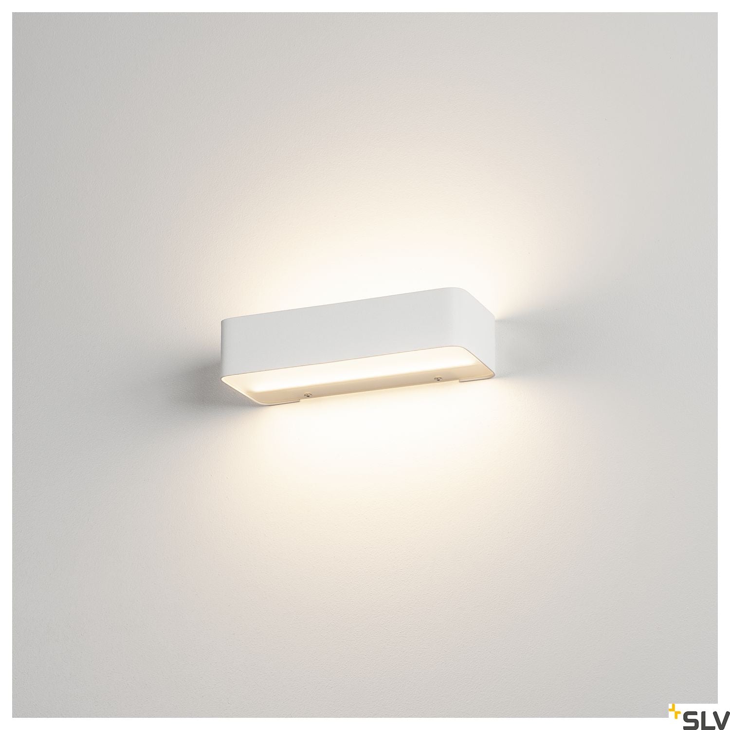 SLV WL24 LED wall light, matt white 149511