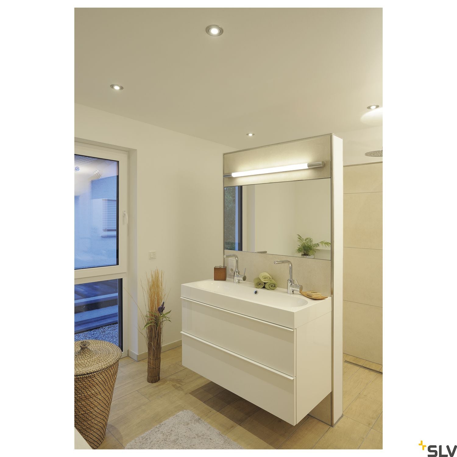 SLV TRUKKO LED wall light, 90 cm, SMD LED 3000K, incl. driver 149772
