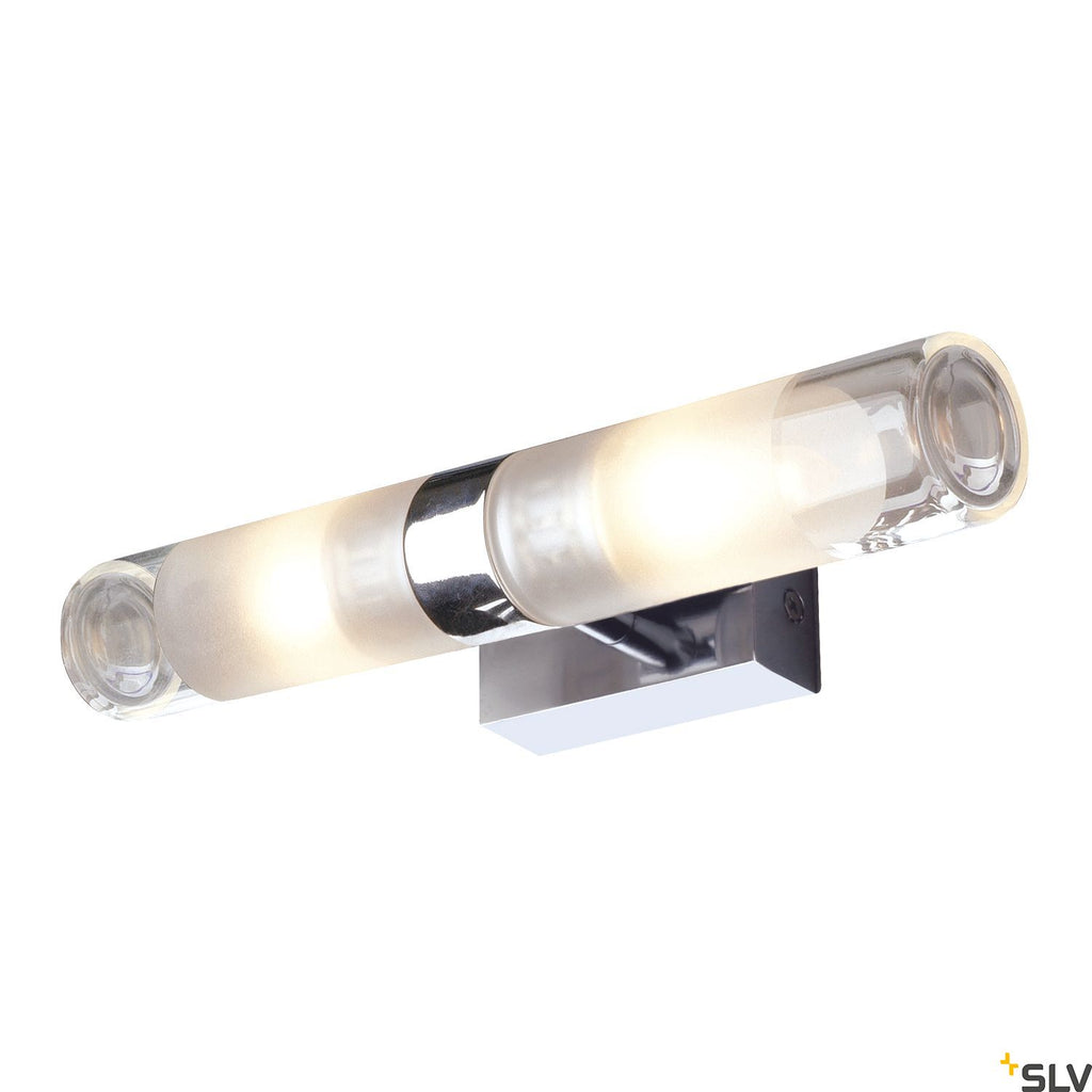 SLV MIBO WALL UP-DOWN, chrome, 2x G9, max 2x 25W, IP21 151282