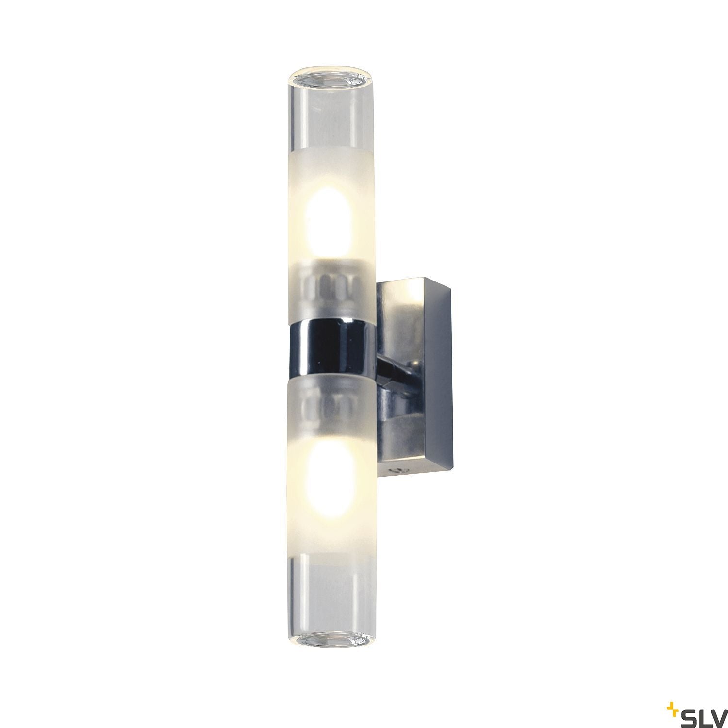SLV MIBO WALL UP-DOWN, chrome, 2x G9, max 2x 25W, IP21 151282