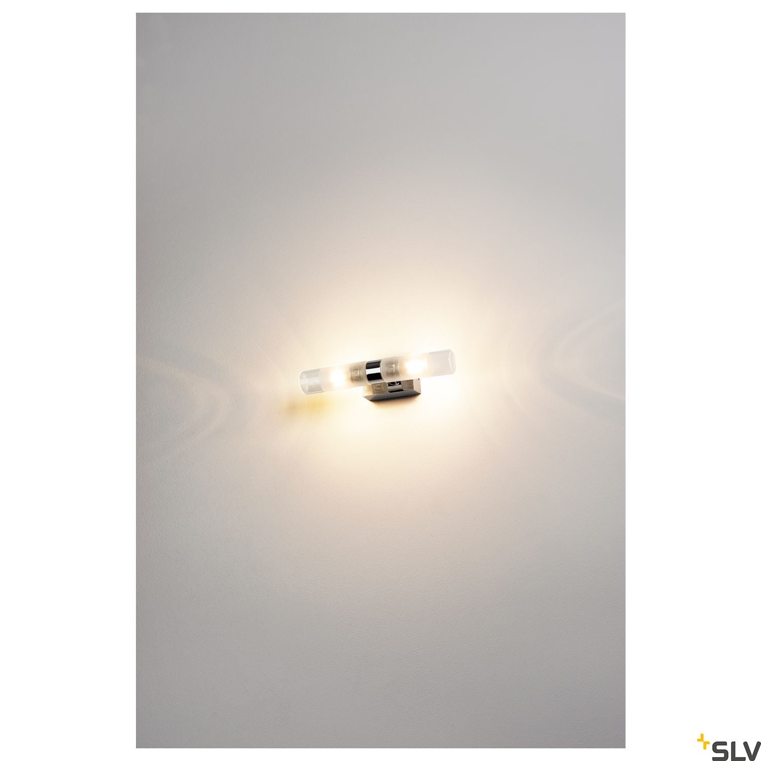 SLV MIBO WALL UP-DOWN, chrome, 2x G9, max 2x 25W, IP21 151282
