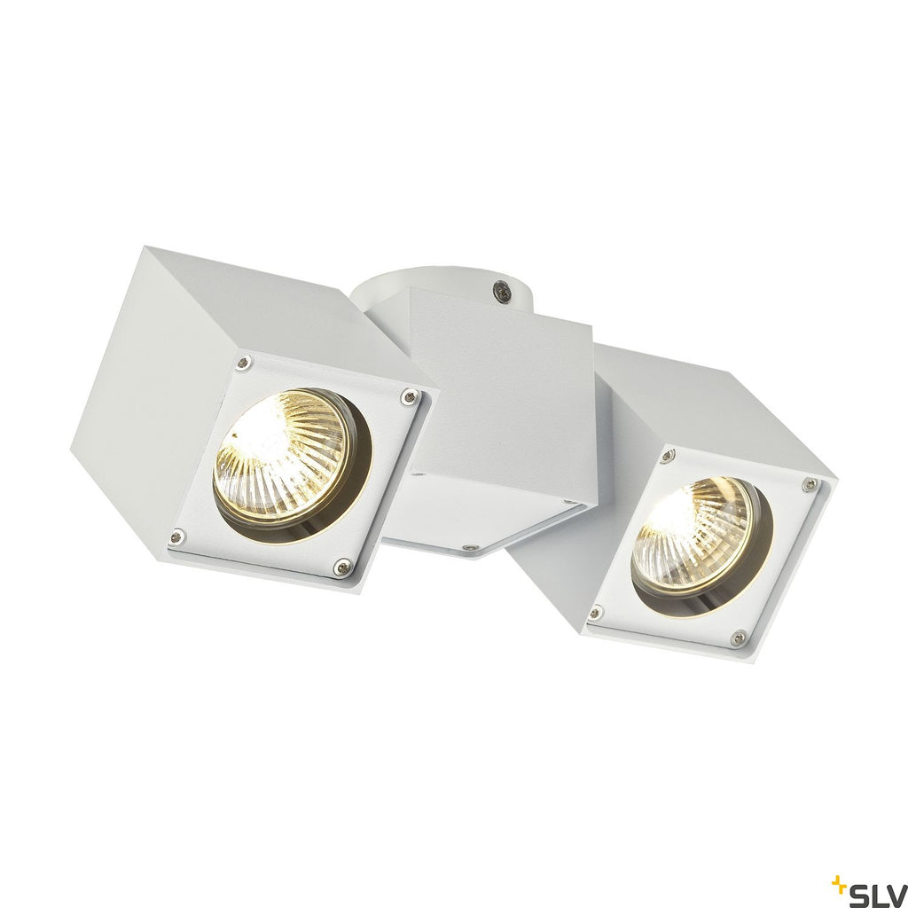 SLV ALTRA DICE SPOT 2 ceiling light, white, 2x GU10, max. 2x 50W 151531