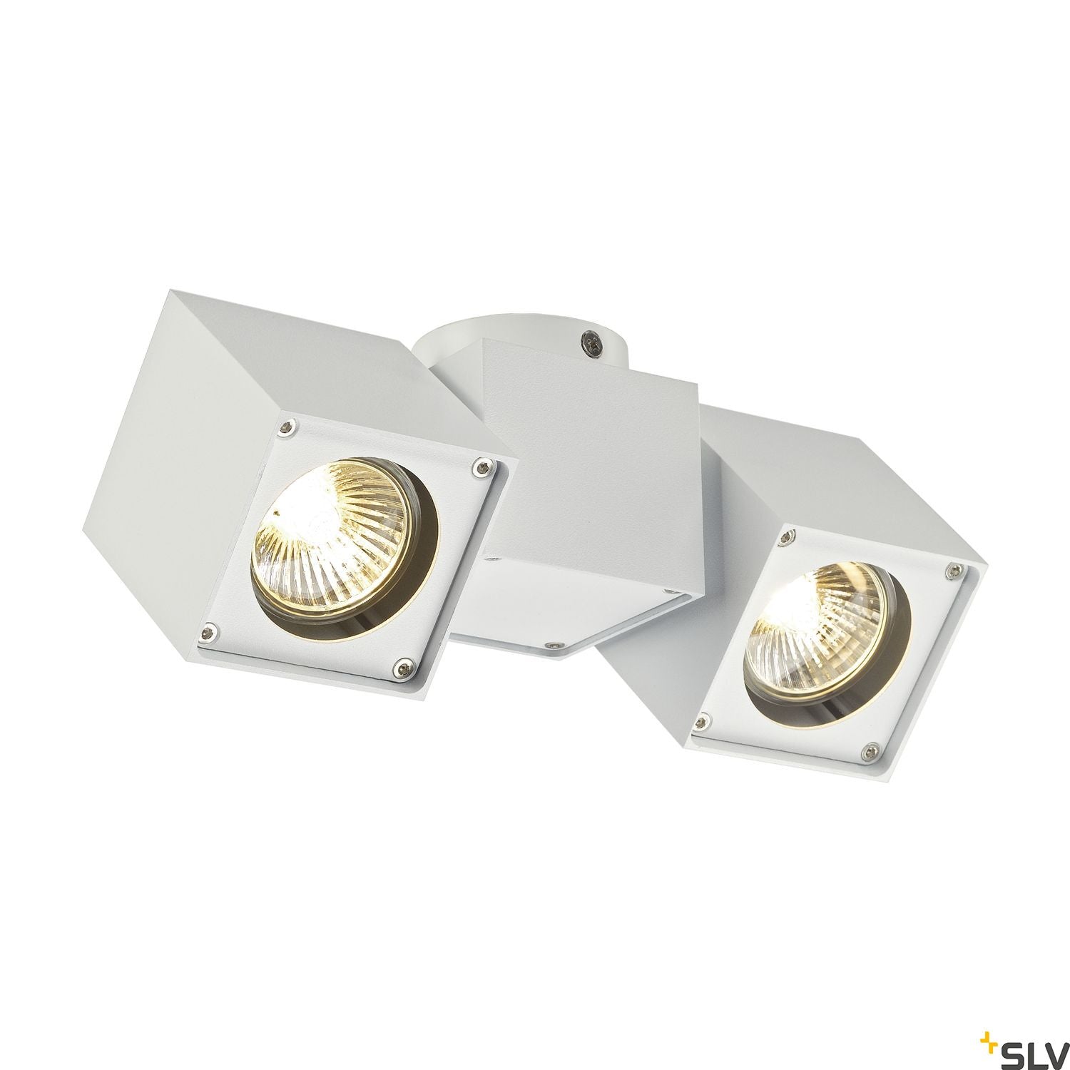 SLV ALTRA DICE SPOT 2 ceiling light, white, 2x GU10, max. 2x 50W 151531
