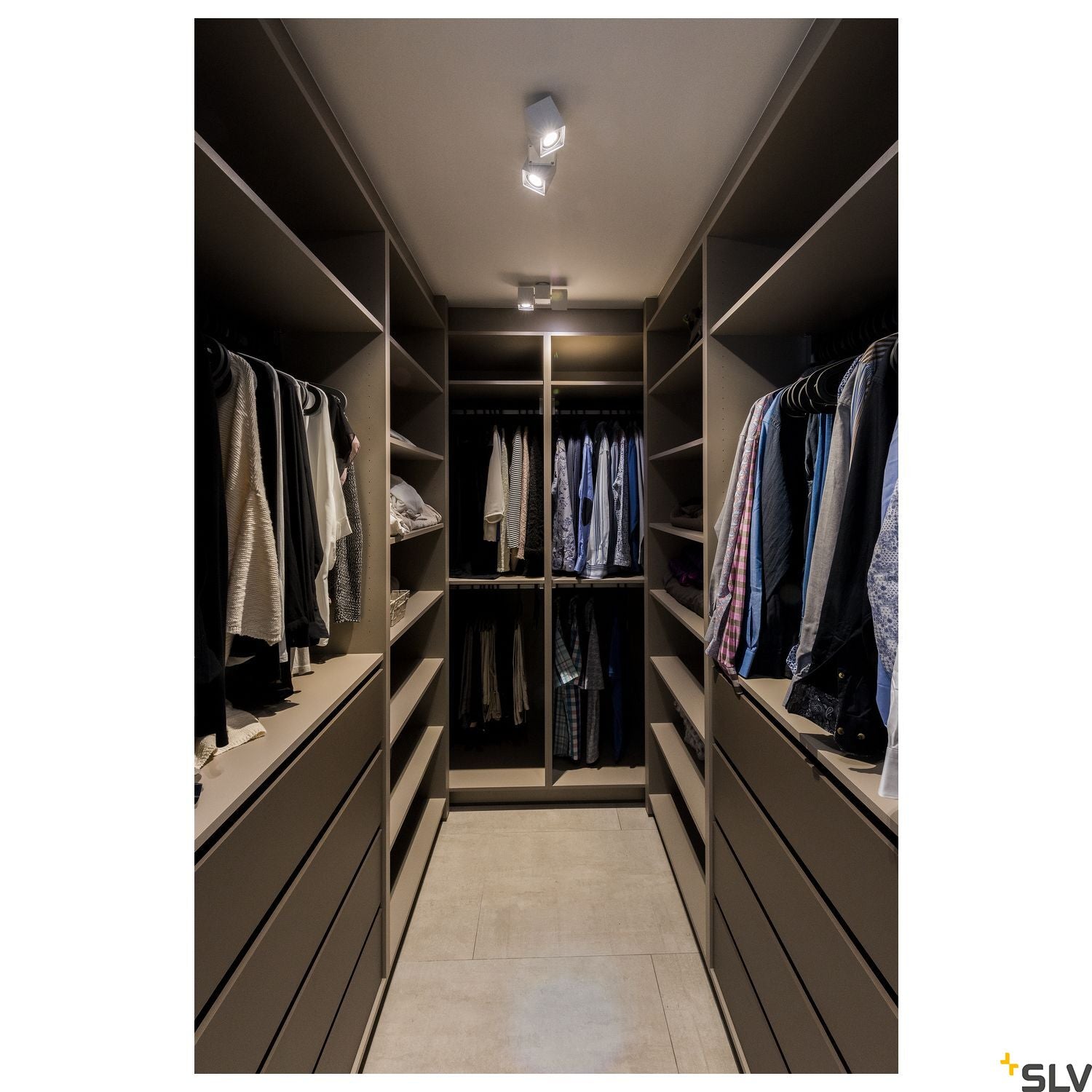 SLV ALTRA DICE SPOT 2 ceiling light, white, 2x GU10, max. 2x 50W 151531