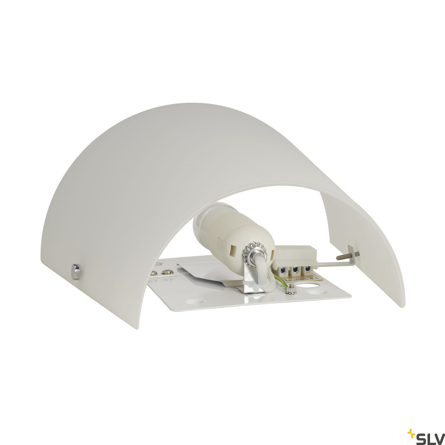 SLV BASKET wall light, E27, max. 60W, glass 151591