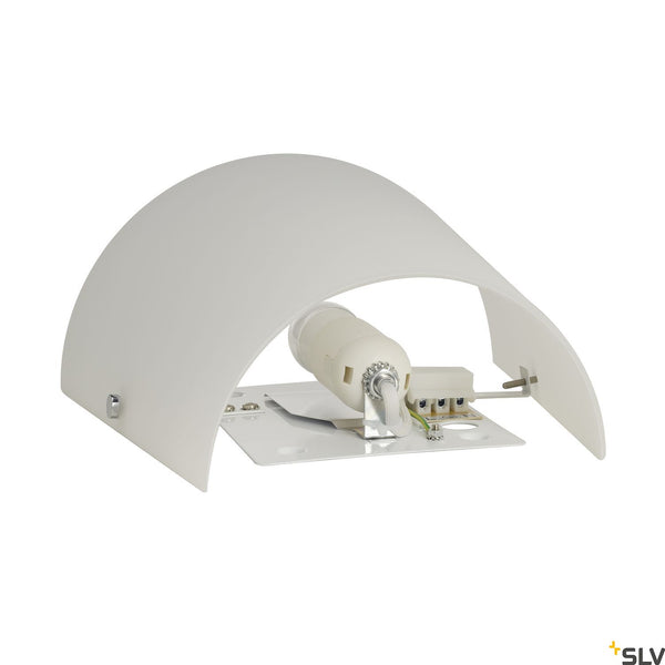 SLV BASKET wall light, E27, max. 60W, glass 151591