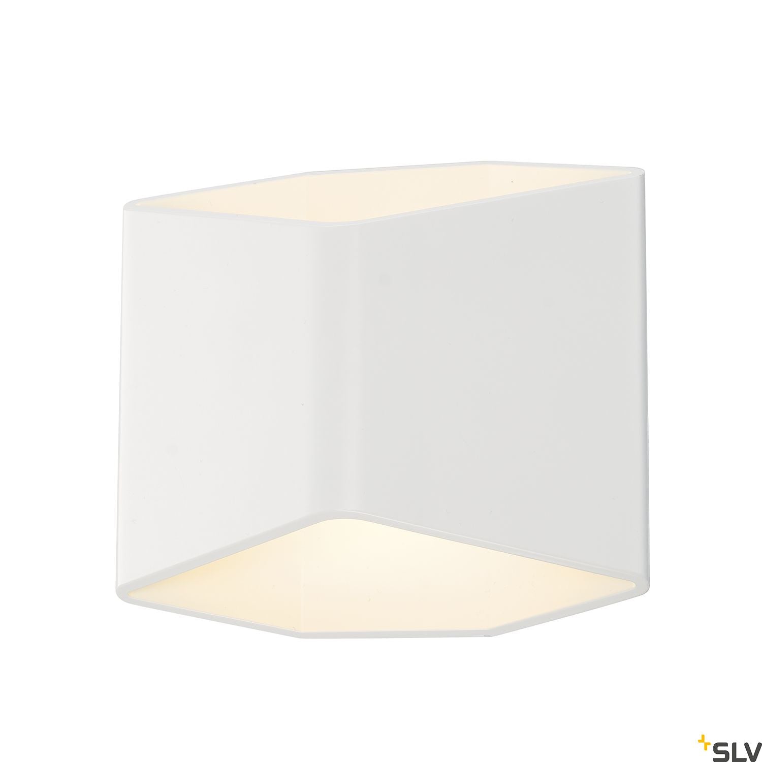 SLV CARISO LED wall light 2, white , 7.6W COB LED, 3000K 151711