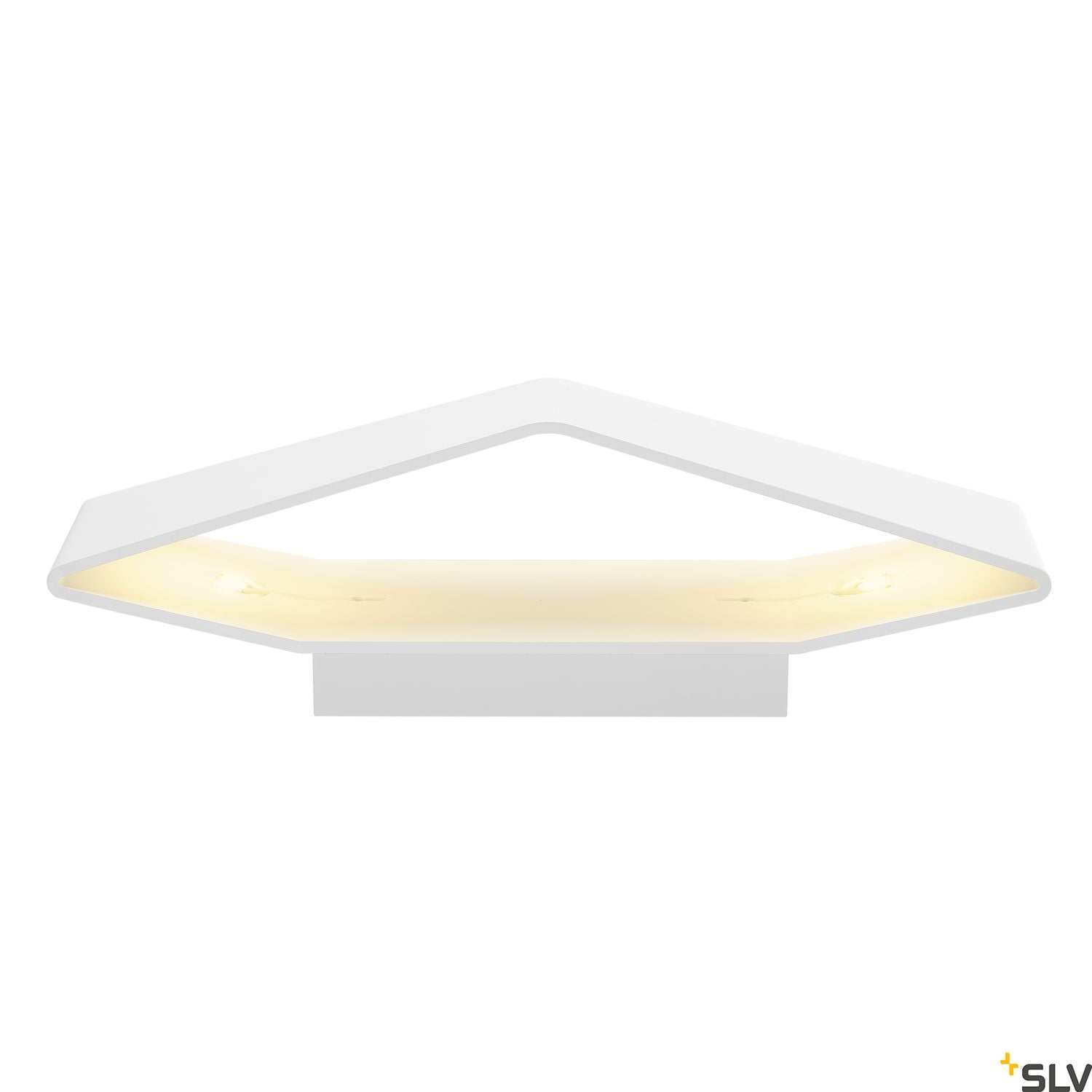 SLV BIG CARISO LED wall light 2, white, 2x 9W LED, 3000K 151741