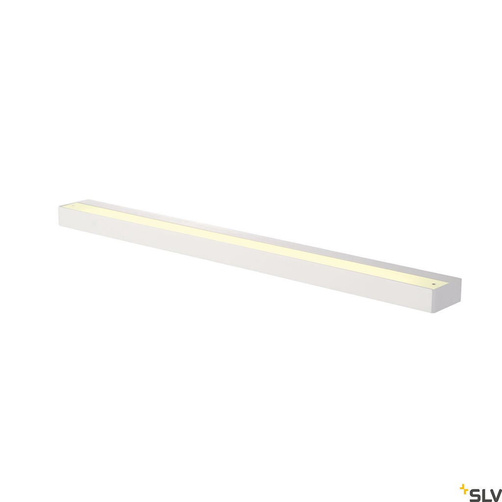 SLV SEDO LED 21 wall light, square , matt white, POLYCARBONATEfrosted, 3000K 151791