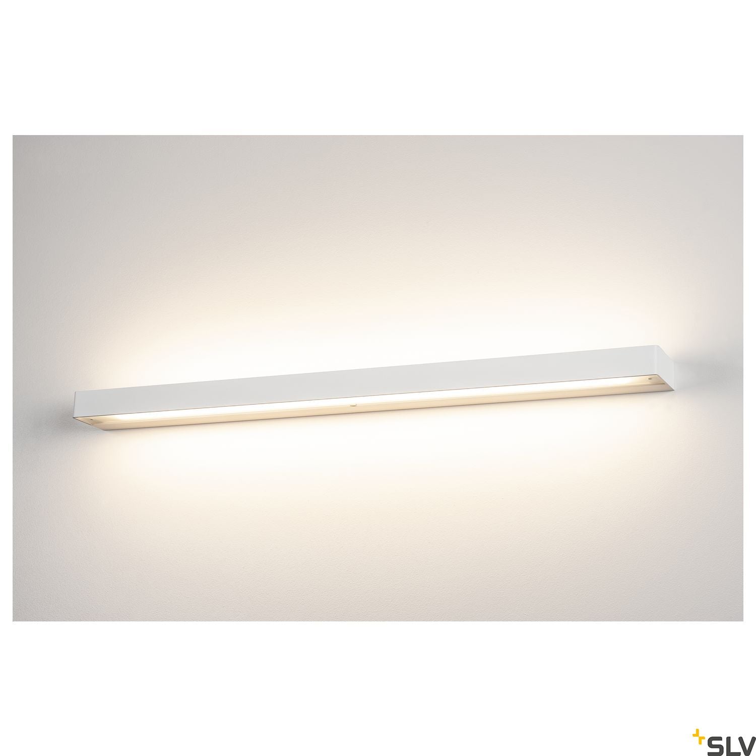 SLV SEDO LED 21 wall light, square , matt white, POLYCARBONATEfrosted, 3000K 151791