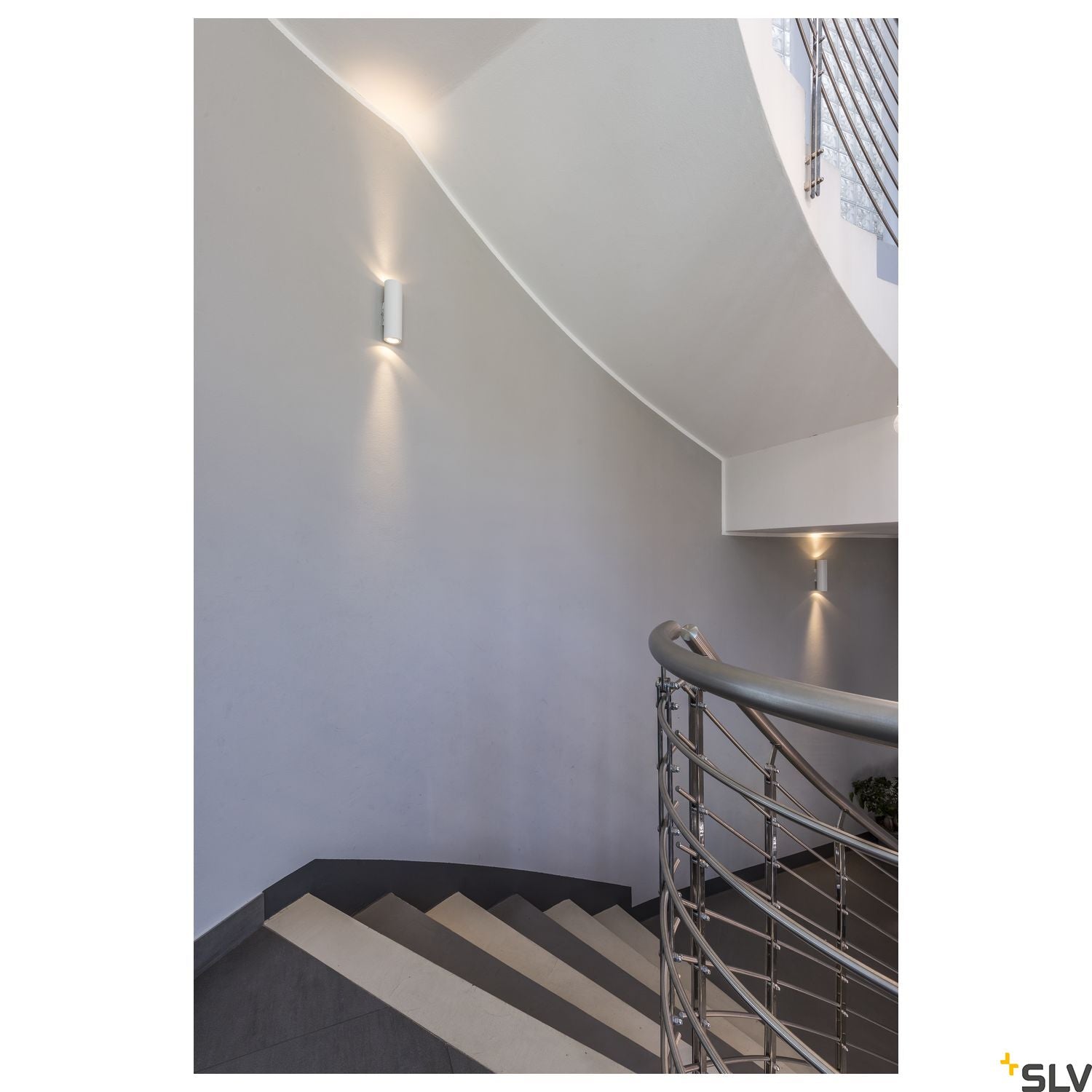 SLV ENOLA_B UP/DOWN wall light, white, 2x GU10, max. 2x 50W 151801