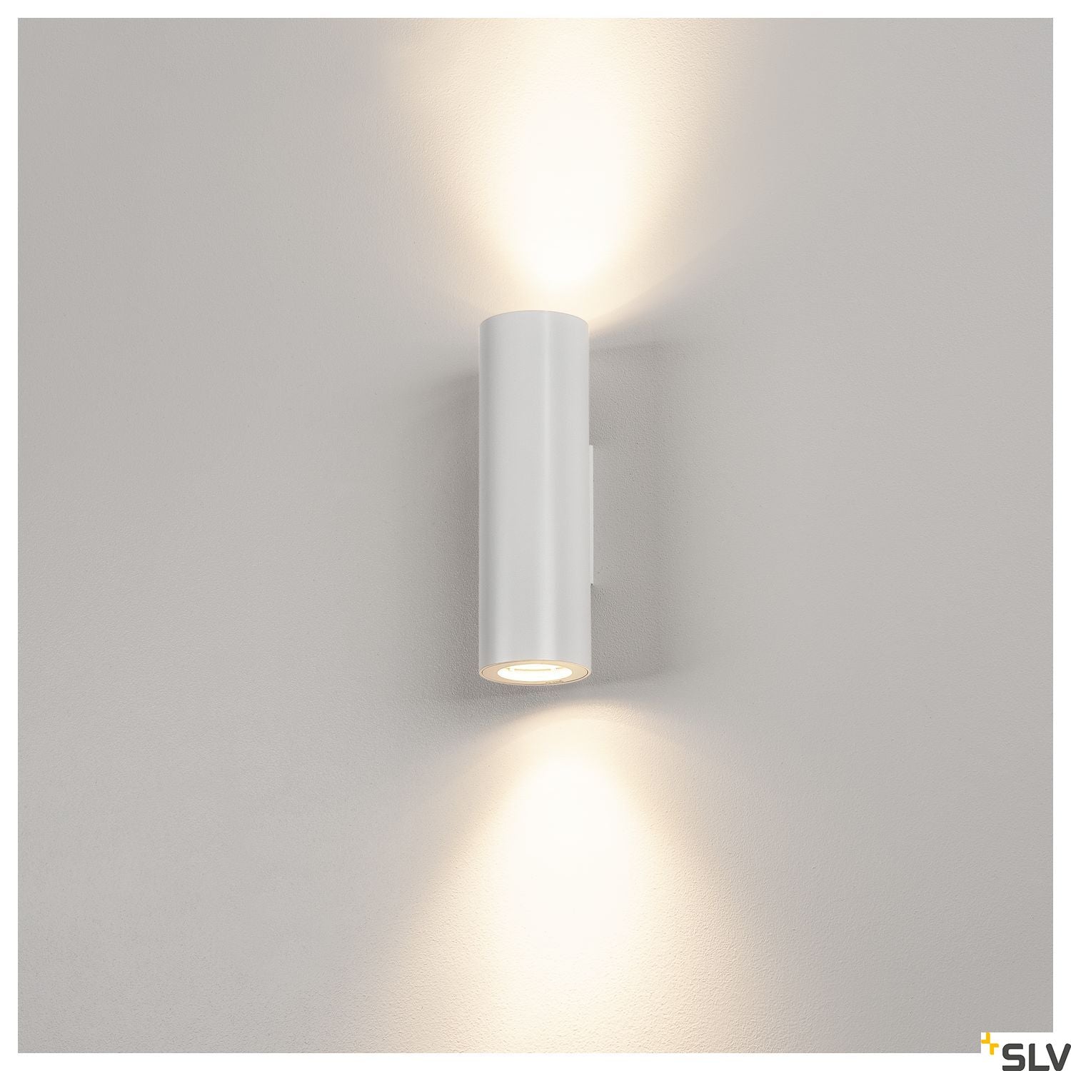 SLV ENOLA_B UP/DOWN wall light, white, 2x GU10, max. 2x 50W 151801