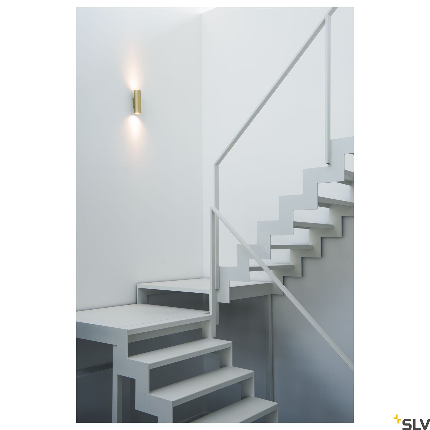 SLV ENOLA_B UP/DOWN wall light, brass, 2x GU10, max. 2x 50W 151803