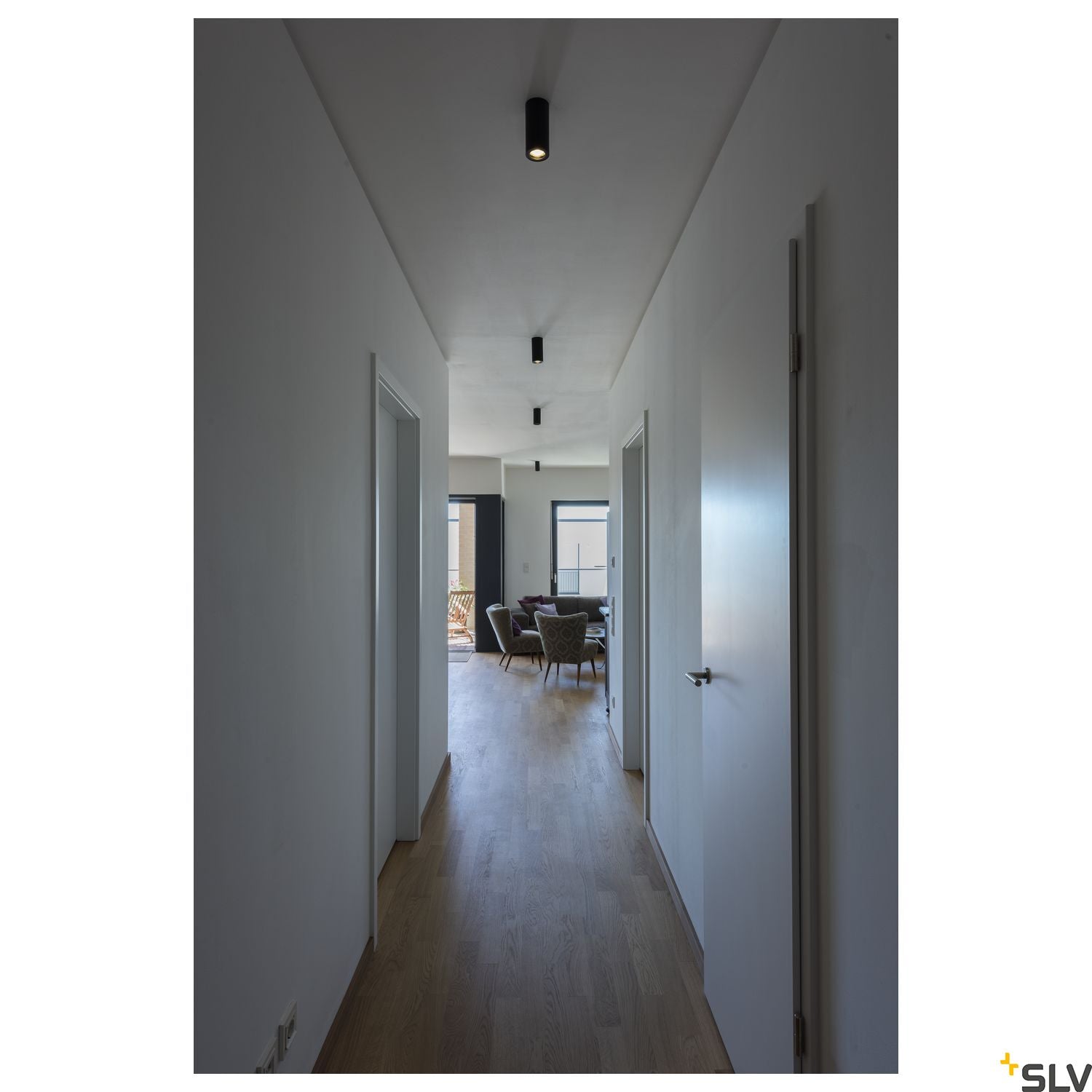 SLV ENOLA_B ceiling light, CL-1, black, GU10, max. 35W 151810