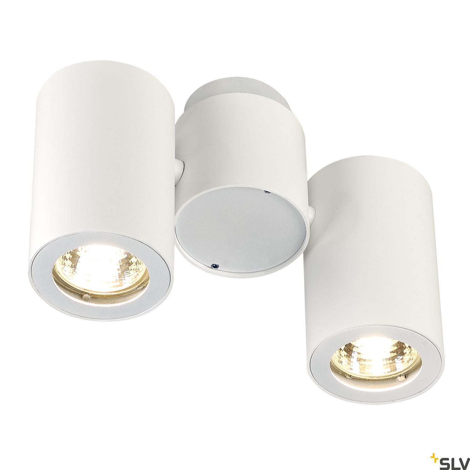 SLV ENOLA_B SPOT 2 wall and ceiling light, double, white, 2x GU10, max. 2x 50W 151831