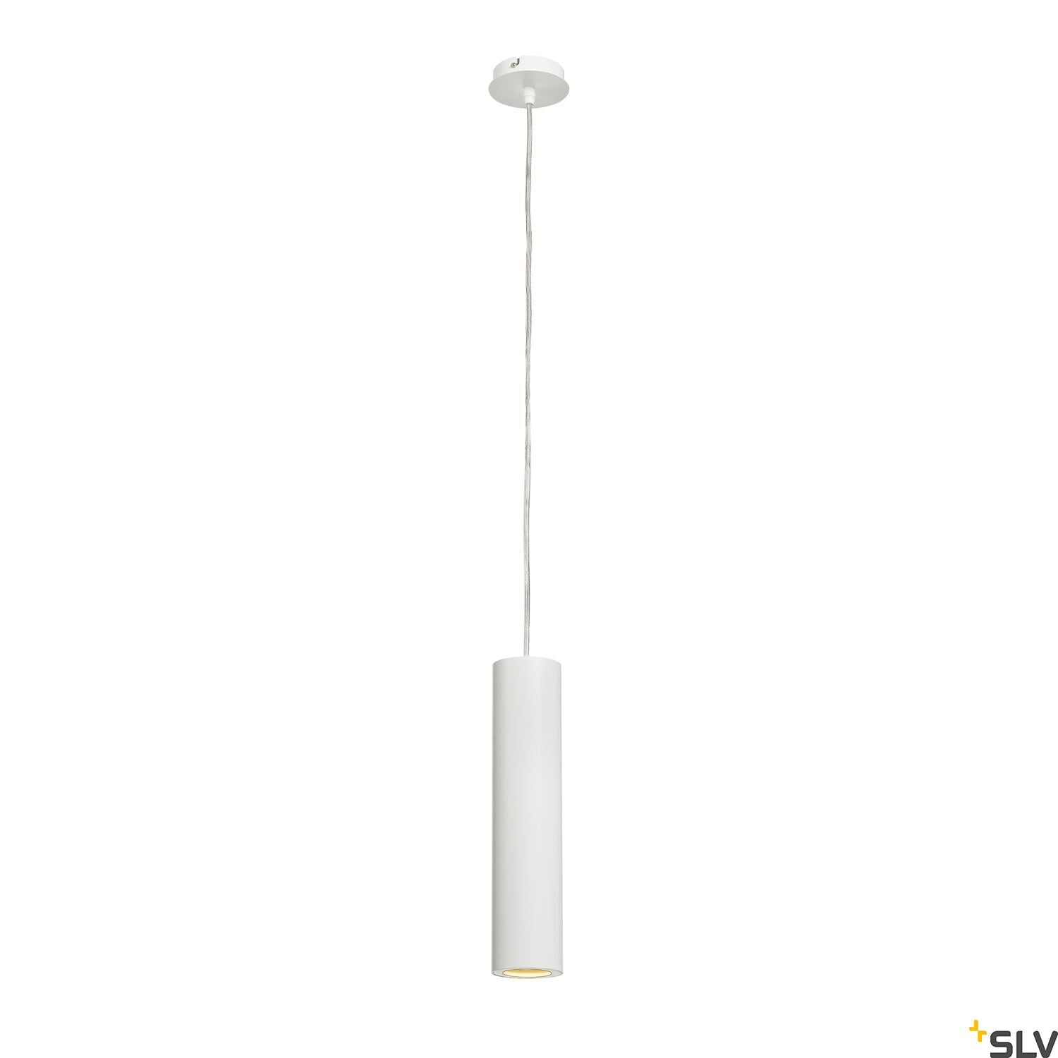 SLV ENOLA_B pendant, PD-1, white, GU10, max. 50W 151851