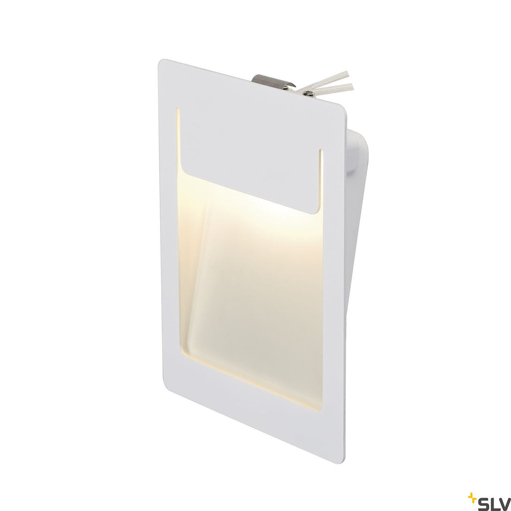 SLV DOWNUNDER PURE recessed, square, white, 5.2W LED, 3000K , 120x155mm 151952