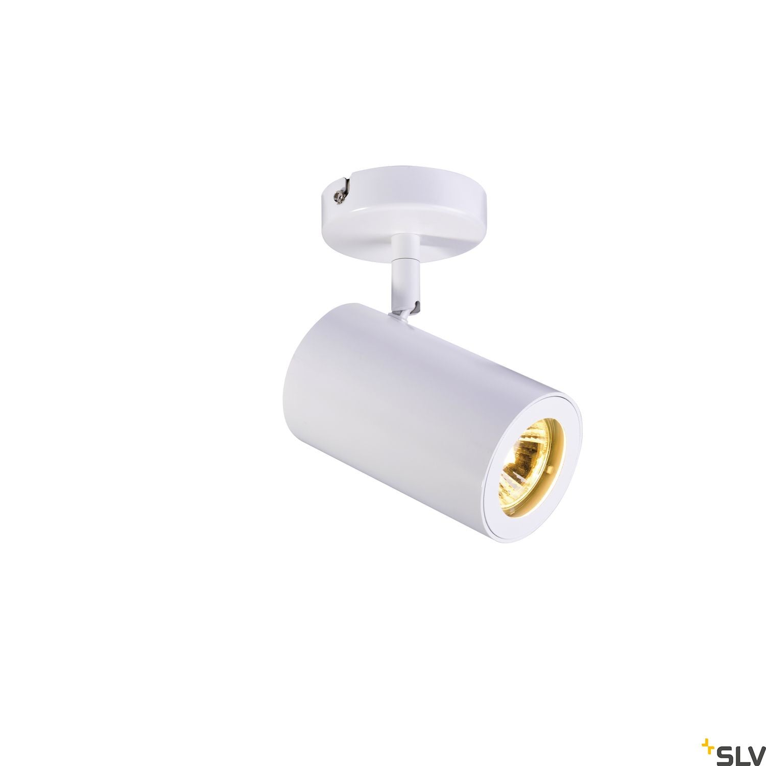 SLV ENOLA_B wall and ceiling spot, single, white, GU10, max. 50W 152011