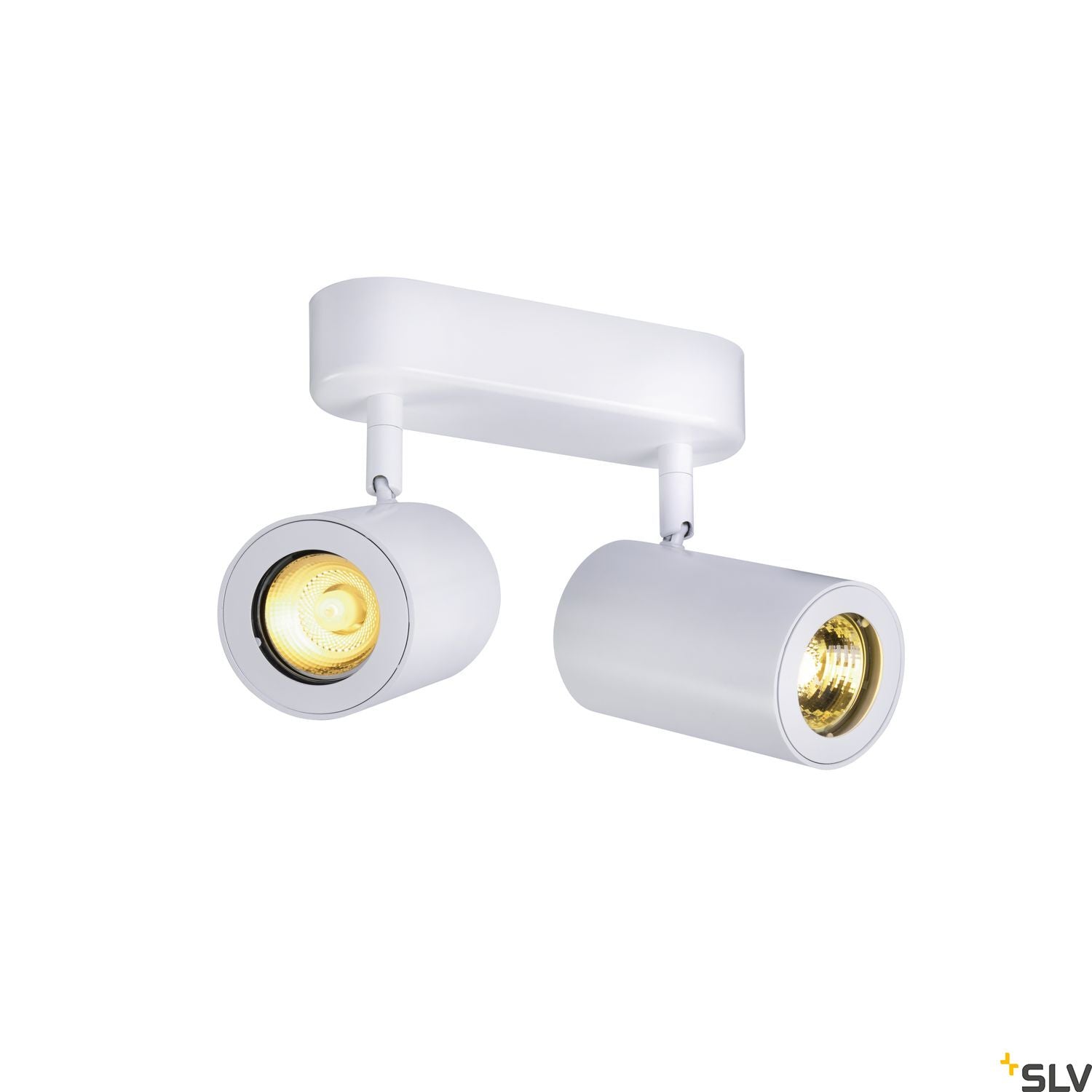 SLV ENOLA_B wall and ceiling spot, double, white, 2x GU10, max. 2x 50W 152021