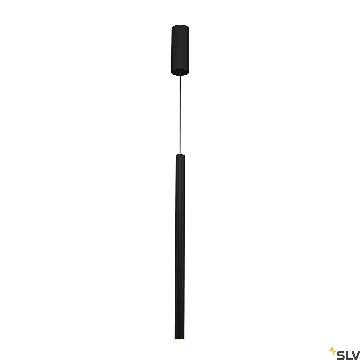 SLV HELIA 30, pendant, round, black, 7.5W LED, 3000K 152360